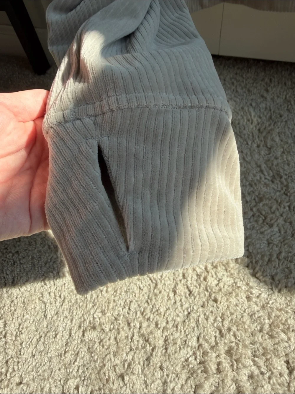 Lululemon Scuba Oversized Hoodie *Velvet Cord Riverstone